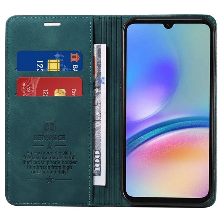 BETOPNICE 003 For Samsung Galaxy A05s 4G Cover Flip Stand Wallet Leather Phone Case