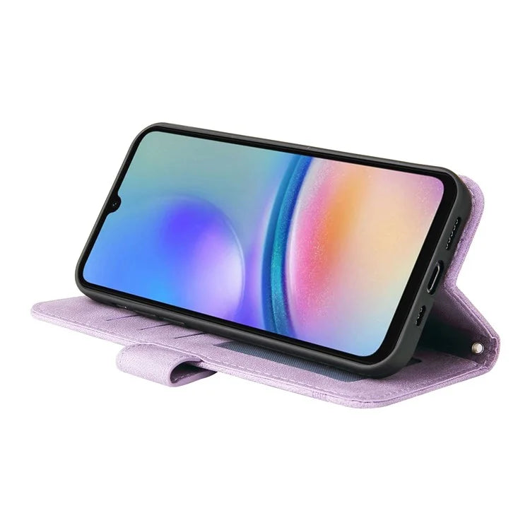 For Samsung Galaxy A05s 4G Case Anti-Scratch Phone Cover PU Leather Stand Wallet