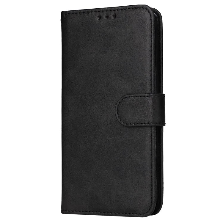 For Samsung Galaxy A05s 4G Case Calf Texture Leather Wallet Phone Stand Cover