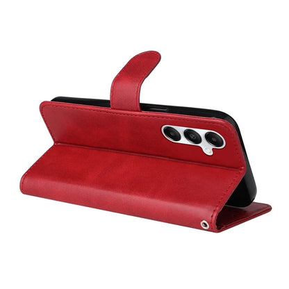 For Samsung Galaxy A05s 4G Case Calf Texture Leather Wallet Phone Stand Cover