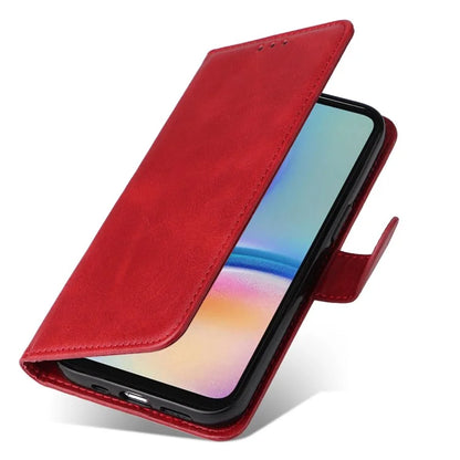 For Samsung Galaxy A05s 4G Case Calf Texture Leather Wallet Phone Stand Cover