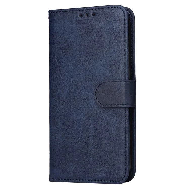 For Samsung Galaxy A05s 4G Case Calf Texture Leather Wallet Phone Stand Cover