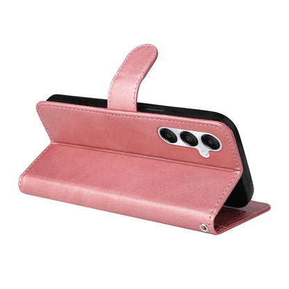 For Samsung Galaxy A05s 4G Case Calf Texture Leather Wallet Phone Stand Cover