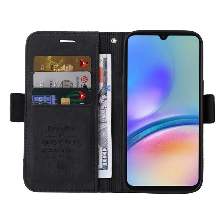 BETOPNICE 001 For Samsung Galaxy A05s 4G Cover PU Leather Stand Wallet Phone Case