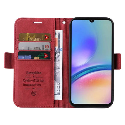 BETOPNICE 001 For Samsung Galaxy A05s 4G Cover PU Leather Stand Wallet Phone Case