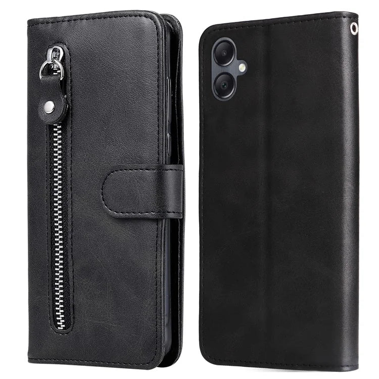 For Samsung Galaxy A05 4G Leather Case Zipper Pocket Wallet Stand Phone Shell