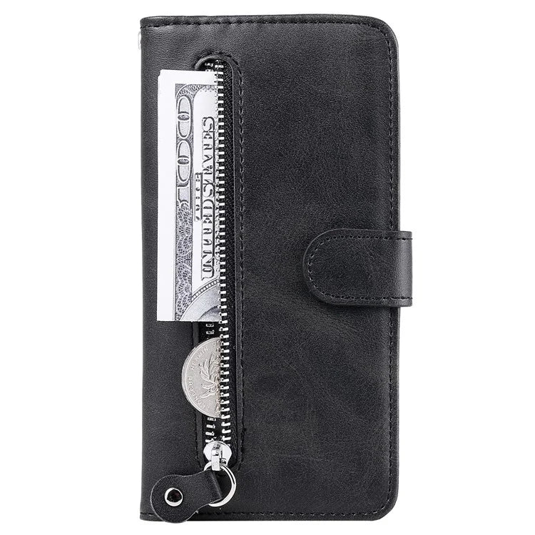 For Samsung Galaxy A05 4G Leather Case Zipper Pocket Wallet Stand Phone Shell