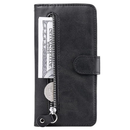 For Samsung Galaxy A05 4G Leather Case Zipper Pocket Wallet Stand Phone Shell