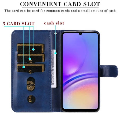 For Samsung Galaxy A05 4G Leather Case Zipper Pocket Wallet Stand Phone Shell