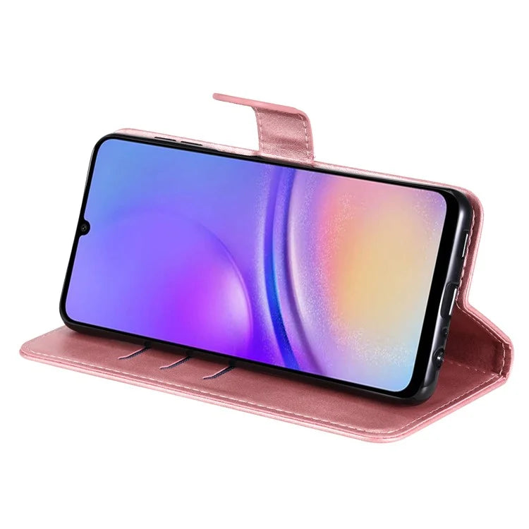 For Samsung Galaxy A05 4G Leather Case Zipper Pocket Wallet Stand Phone Shell