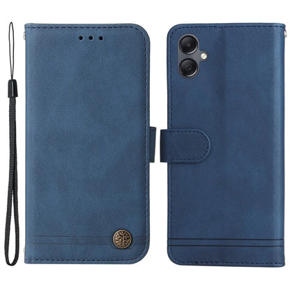 Cell Phone Case for Samsung Galaxy A05 4G PU Leather Stand Wallet Phone Cover Shockproof Shell