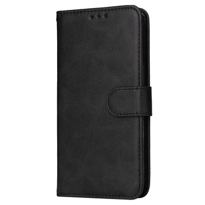 For Samsung Galaxy A05 4G Case Calf Texture Leather Phone Wallet Cover