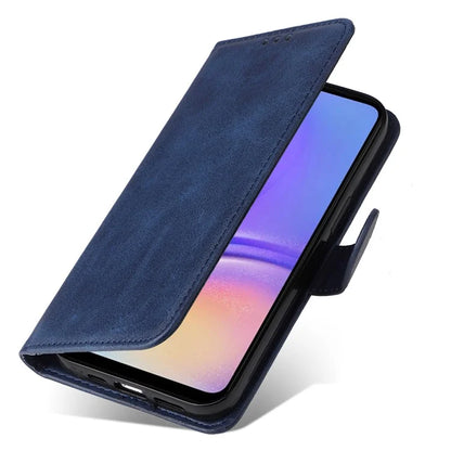For Samsung Galaxy A05 4G Case Calf Texture Leather Phone Wallet Cover