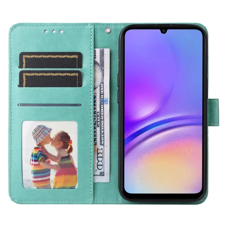 For Samsung Galaxy A05 4G Case Slim-Fit Shell Stand Wallet PU Leather Phone Cover