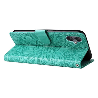 For Samsung Galaxy A05 4G Case Slim-Fit Shell Stand Wallet PU Leather Phone Cover