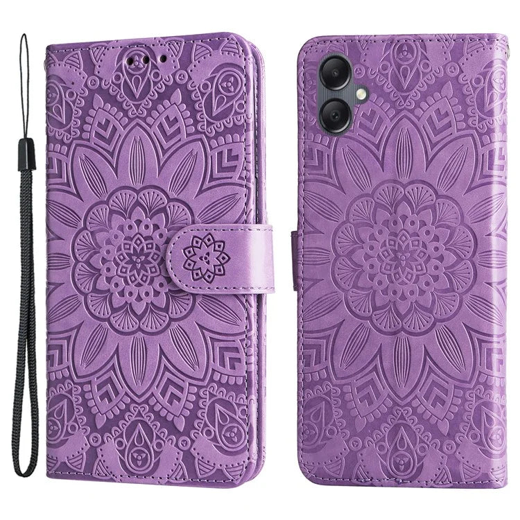 For Samsung Galaxy A05 4G Case Slim-Fit Shell Stand Wallet PU Leather Phone Cover