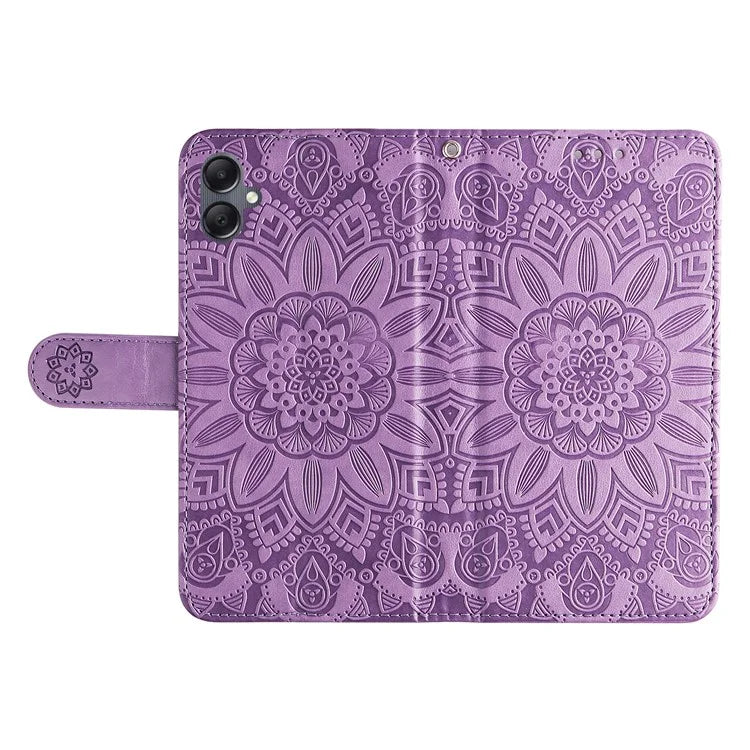 For Samsung Galaxy A05 4G Case Slim-Fit Shell Stand Wallet PU Leather Phone Cover