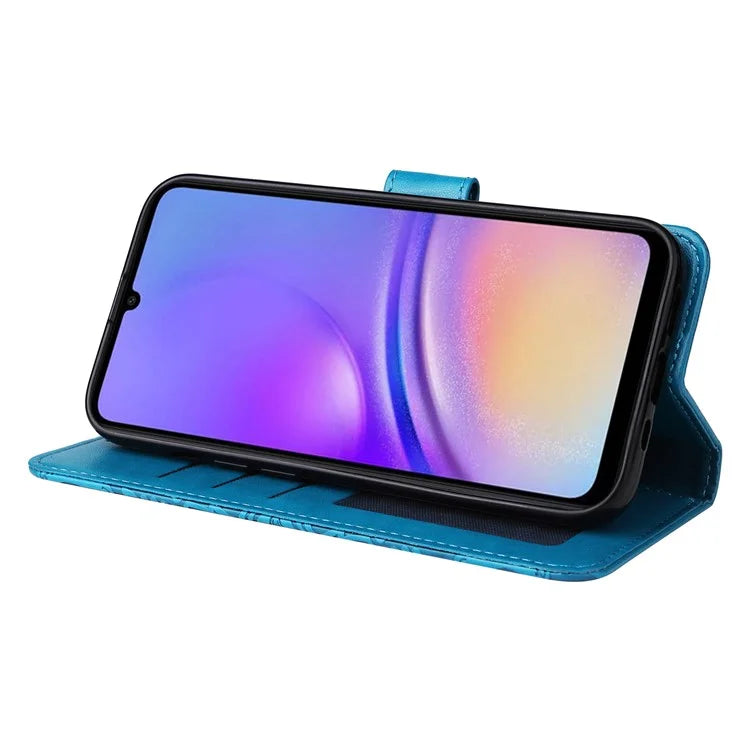 For Samsung Galaxy A05 4G Case Slim-Fit Shell Stand Wallet PU Leather Phone Cover