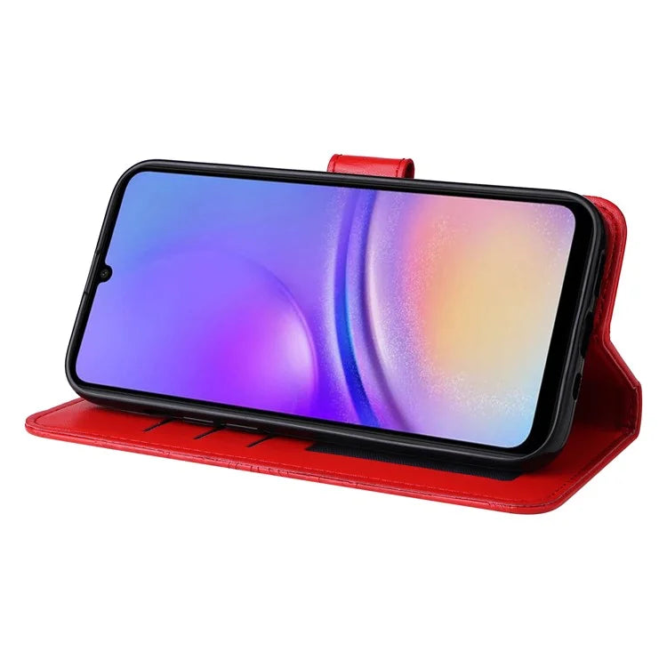 For Samsung Galaxy A05 4G Case Slim-Fit Shell Stand Wallet PU Leather Phone Cover