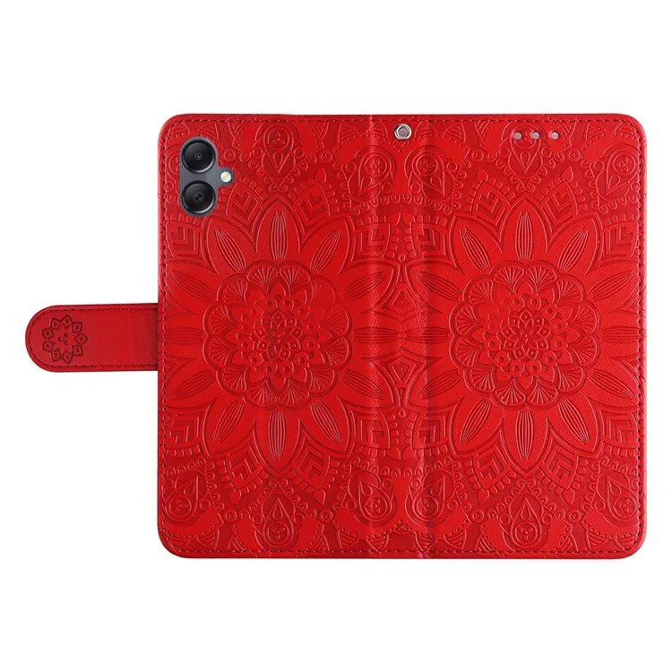 For Samsung Galaxy A05 4G Case Slim-Fit Shell Stand Wallet PU Leather Phone Cover