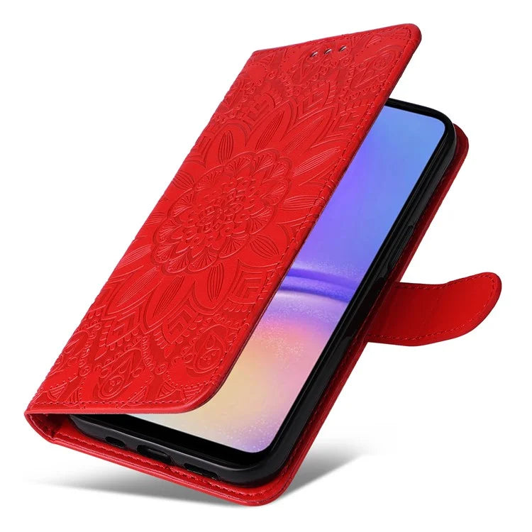 For Samsung Galaxy A05 4G Case Slim-Fit Shell Stand Wallet PU Leather Phone Cover
