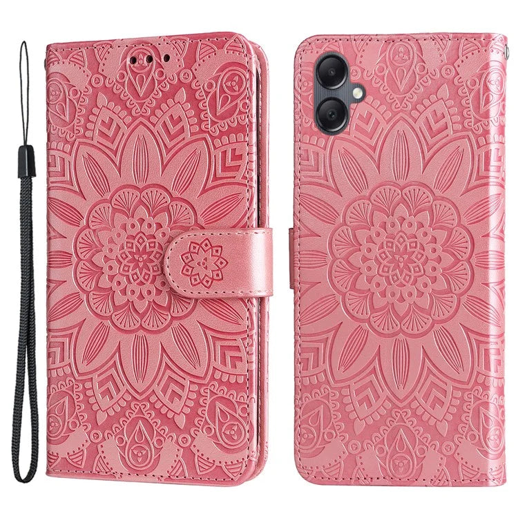 For Samsung Galaxy A05 4G Case Slim-Fit Shell Stand Wallet PU Leather Phone Cover