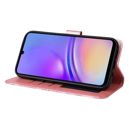 For Samsung Galaxy A05 4G Case Slim-Fit Shell Stand Wallet PU Leather Phone Cover