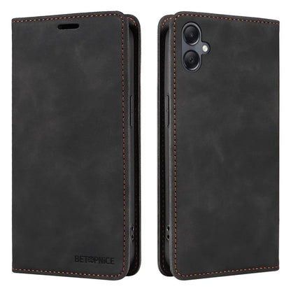 BETOPNICE 003 For Samsung Galaxy A05 4G Case RFID Blocking Wallet Leather Cellphone Cover