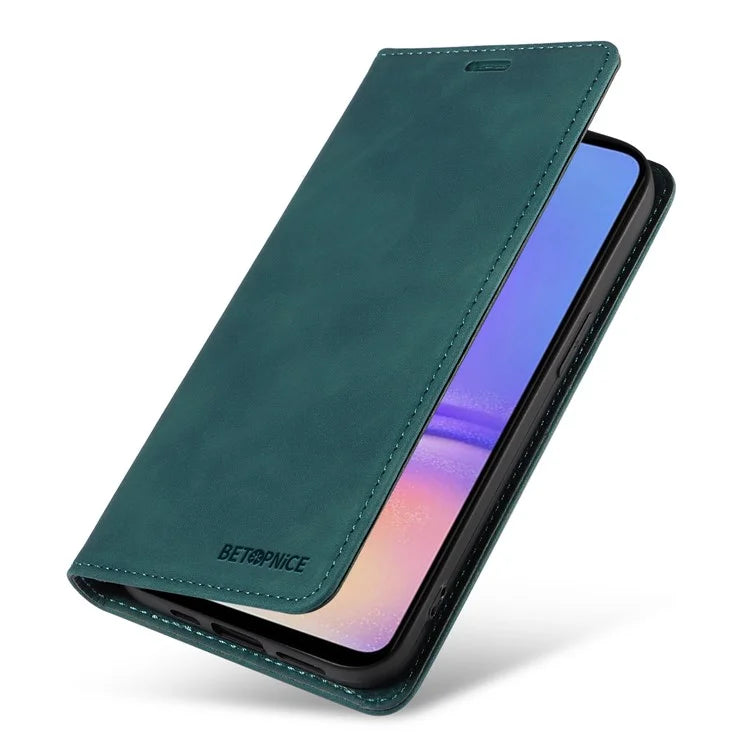 BETOPNICE 003 For Samsung Galaxy A05 4G Case RFID Blocking Wallet Leather Cellphone Cover