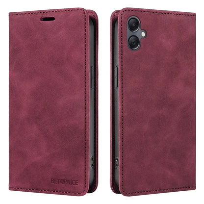 BETOPNICE 003 For Samsung Galaxy A05 4G Case RFID Blocking Wallet Leather Cellphone Cover