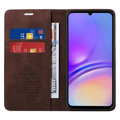 BETOPNICE 003 For Samsung Galaxy A05 4G Case RFID Blocking Wallet Leather Cellphone Cover