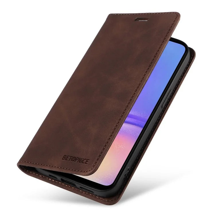BETOPNICE 003 For Samsung Galaxy A05 4G Case RFID Blocking Wallet Leather Cellphone Cover