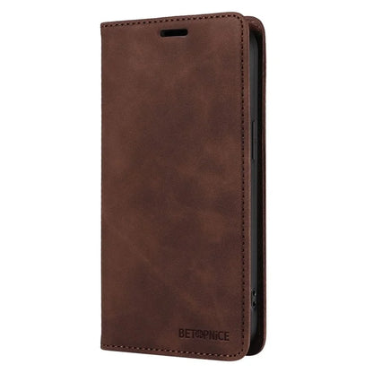 BETOPNICE 003 For Samsung Galaxy A05 4G Case RFID Blocking Wallet Leather Cellphone Cover