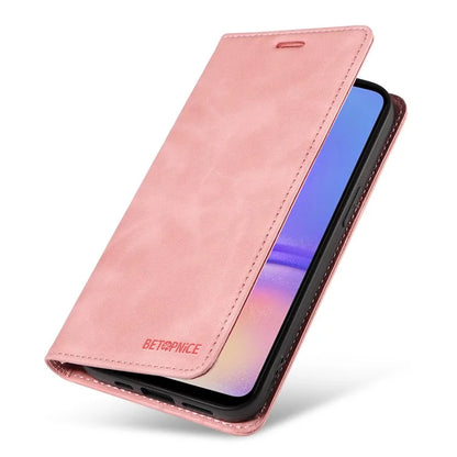 BETOPNICE 003 For Samsung Galaxy A05 4G Case RFID Blocking Wallet Leather Cellphone Cover