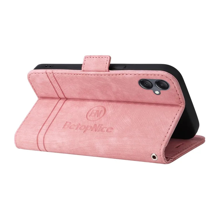 BETOPNICE 001 For Samsung Galaxy A05 4G Case Folding Stand Leather Wallet Phone Cover