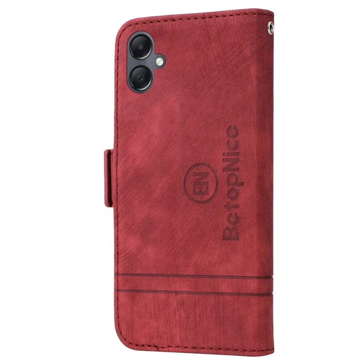 BETOPNICE 001 For Samsung Galaxy A05 4G Case Folding Stand Leather Wallet Phone Cover