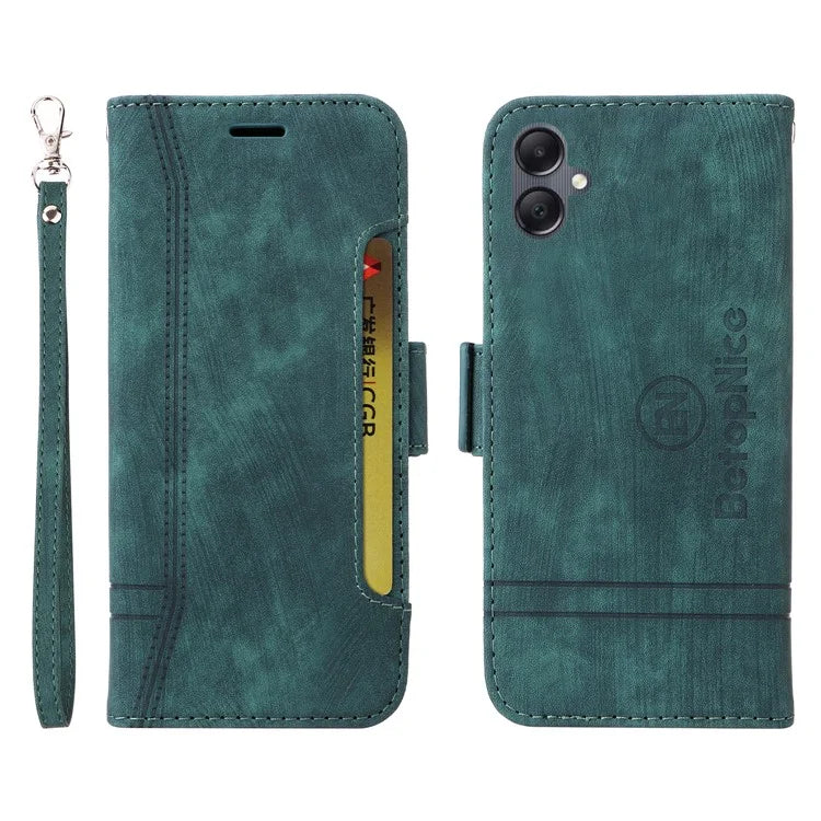 BETOPNICE 001 For Samsung Galaxy A05 4G Case Folding Stand Leather Wallet Phone Cover