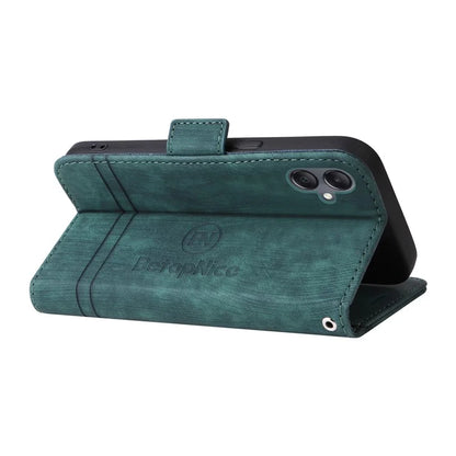 BETOPNICE 001 For Samsung Galaxy A05 4G Case Folding Stand Leather Wallet Phone Cover