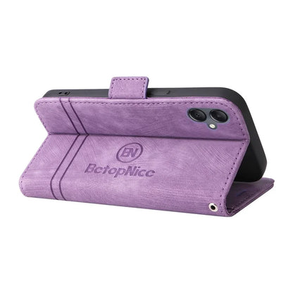 BETOPNICE 001 For Samsung Galaxy A05 4G Case Folding Stand Leather Wallet Phone Cover