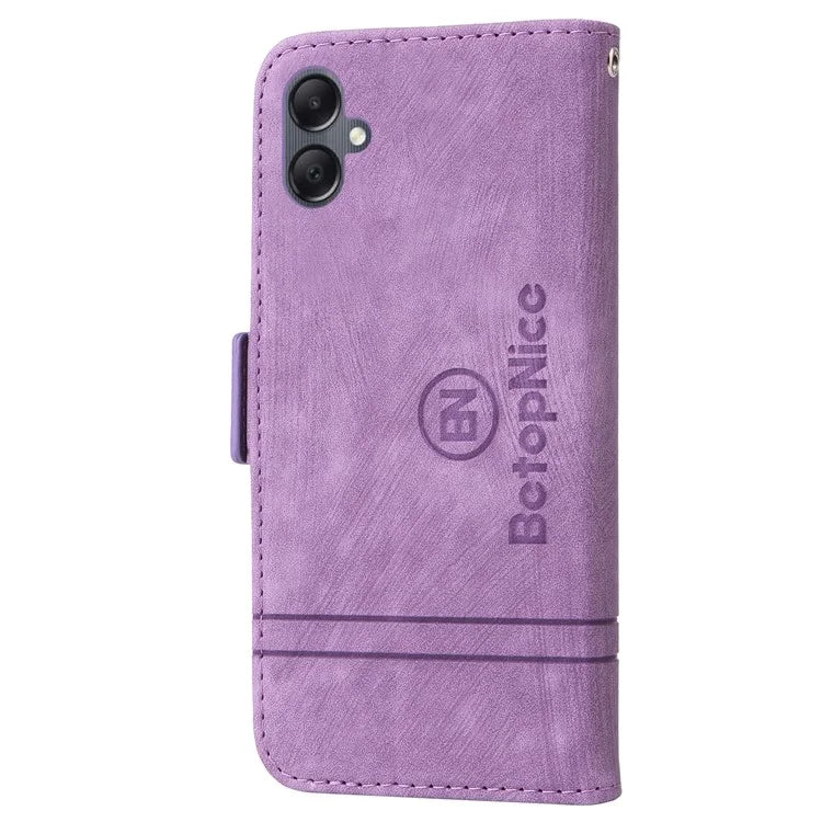 BETOPNICE 001 For Samsung Galaxy A05 4G Case Folding Stand Leather Wallet Phone Cover