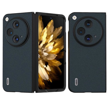 ABEEL For Oppo Find N3 5G Case Textured Genuine Cow Leather Protective Cover