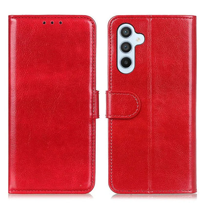 For Samsung Galaxy A25 5G (Global) (161.0 x 76.5 x 8.3mm) Case Crazy Horse Texture Wallet Stand Cover