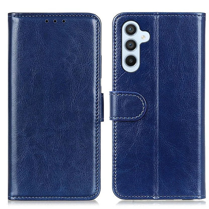 For Samsung Galaxy A25 5G (Global) (161.0 x 76.5 x 8.3mm) Case Crazy Horse Texture Wallet Stand Cover