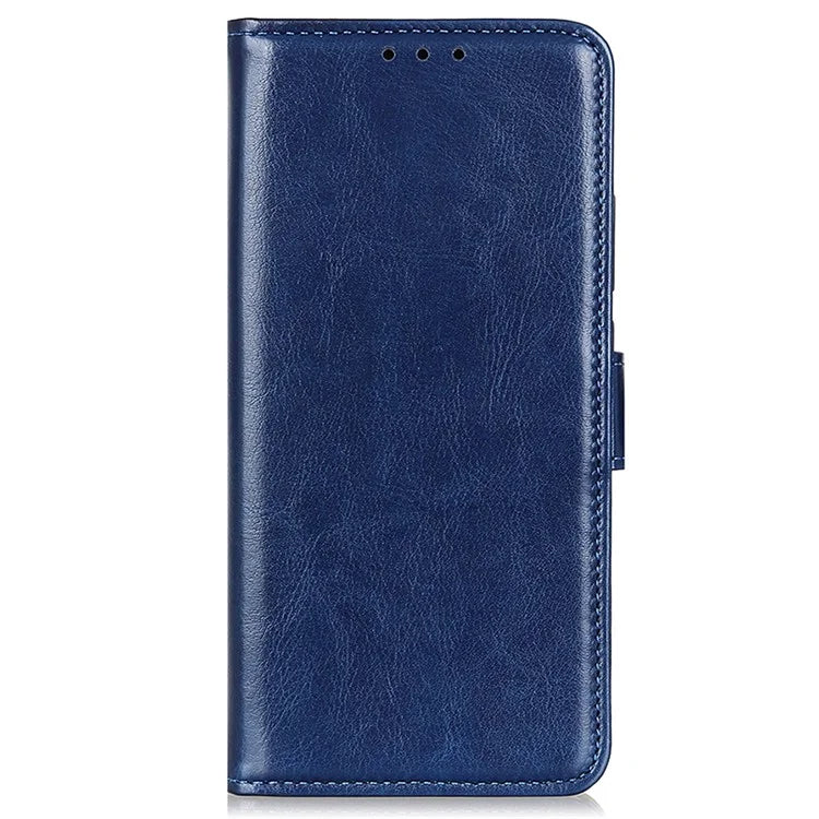 For Samsung Galaxy A25 5G (Global) (161.0 x 76.5 x 8.3mm) Case Crazy Horse Texture Wallet Stand Cover