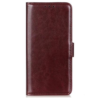 For Samsung Galaxy A25 5G (Global) (161.0 x 76.5 x 8.3mm) Case Crazy Horse Texture Wallet Stand Cover