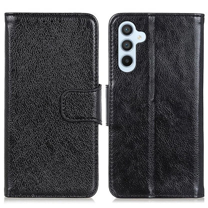 For Samsung Galaxy A25 5G (Global) (161.0 x 76.5 x 8.3mm) Case Split Leather Nappa Texture Phone Wallet Cover