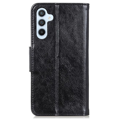 For Samsung Galaxy A25 5G (Global) (161.0 x 76.5 x 8.3mm) Case Split Leather Nappa Texture Phone Wallet Cover
