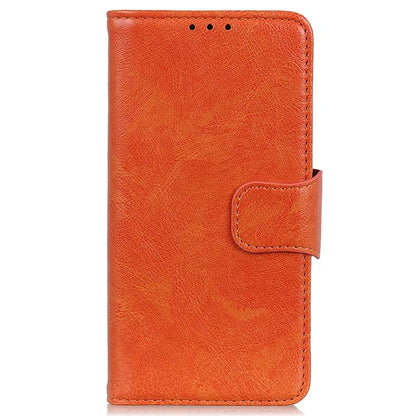 For Samsung Galaxy A25 5G (Global) (161.0 x 76.5 x 8.3mm) Case Split Leather Nappa Texture Phone Wallet Cover