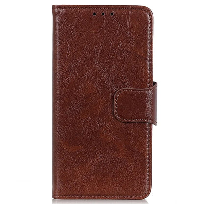For Samsung Galaxy A25 5G (Global) (161.0 x 76.5 x 8.3mm) Case Split Leather Nappa Texture Phone Wallet Cover