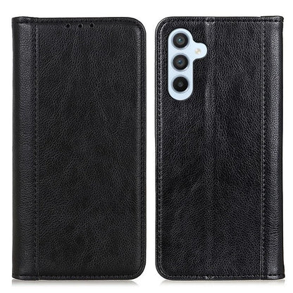 For Samsung Galaxy A25 5G (Global) (161.0 x 76.5 x 8.3mm) Case Litchi Texture Wallet Split Leather Cover